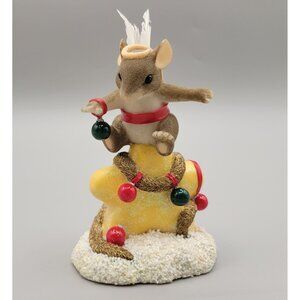 Charming Tails The Christmas Star Figurine Special Edition Mouse 98/279